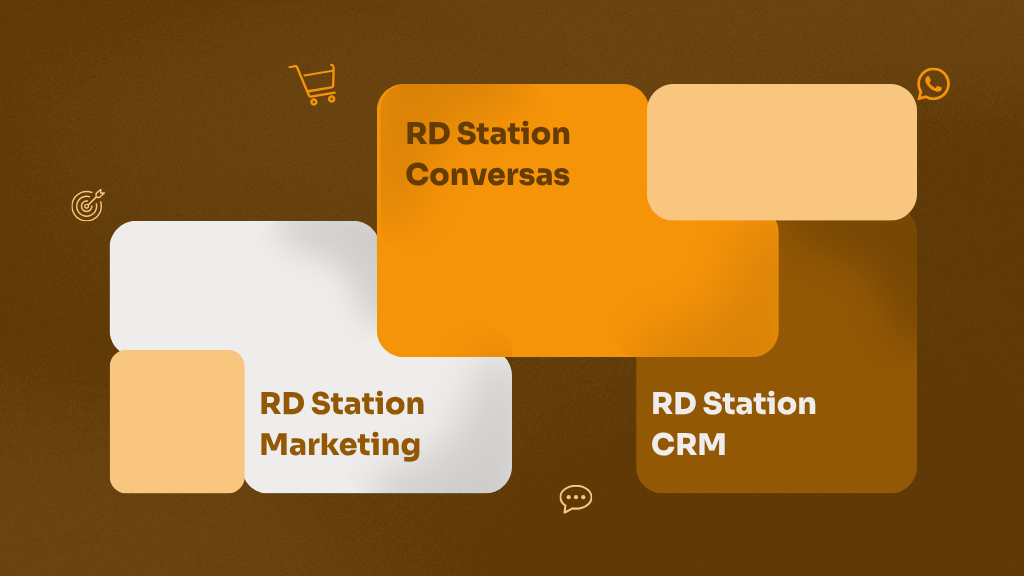 Integração entre RD Station Marketing, CRM e Conversas para automatizar o relacionamento com clientes e organizar oportunidades de venda