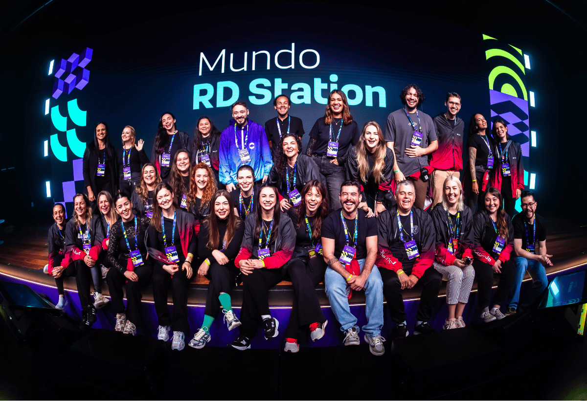 O Mundo RD reuniu especialistas, parceiros e equipes para compartilhar tendências que impulsionam a integração entre marketing, comercial e atendimento.